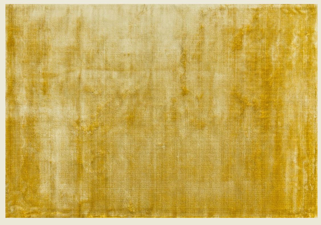 Tappetto Aura colore giallo 